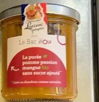 Quantité de sucre dans Pureée pomme passion mangue bio