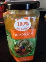 चीनी की मात्रा Orange cuit au chaudron