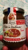 Zuckermenge drin Pâte à tartiner Noisette cacao