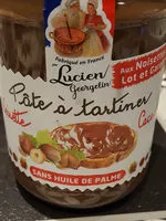 Zuckermenge drin Pâte à tartiner