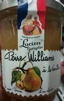 Zuckermenge drin Poire Williams à la vanille