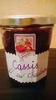İçindeki şeker miktarı Cassis cuit au chaudron