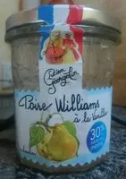 चीनी की मात्रा Poire Williams à la Vanille