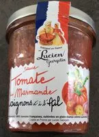 入っている砂糖の量 Sauce tomate de Marmande aux oignons et à l'ail