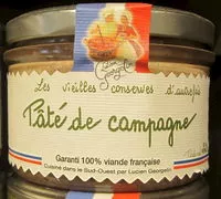 入っている砂糖の量 Pâté de Campagne