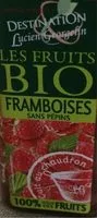 入っている砂糖の量 Spécialités Aux Framboises Sans Sucres Ajoutés