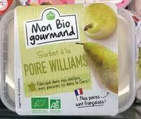 İçindeki şeker miktarı Sorbet à la poire williams