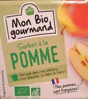 Suhkru kogus sees Sorbet à la pomme
