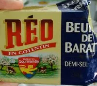 Sokerin määrä sisällä Beurre de baratte demi sel