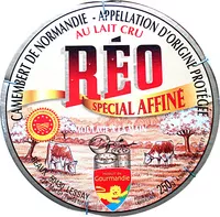 Sokerin määrä sisällä Camembert de Normandie AOP (22% MG) au lait cru