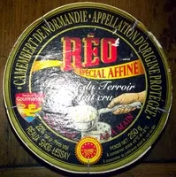 Sokerin määrä sisällä Camembert de Normandie AOP Réo