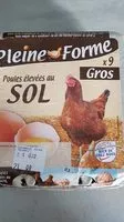 Sucre et nutriments contenus dans Les oeufs bien de chez nous