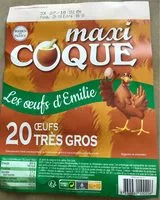 Sucre et nutriments contenus dans Maxi coque les oeufs d emile