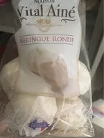 入っている砂糖の量 Meringues rondes Vital Aîné
