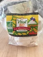 入っている砂糖の量 MERINGUES RONDES