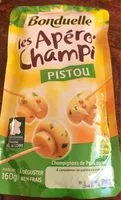Sokerin määrä sisällä Les Apéro' Champi Pistou