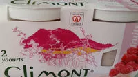 Jumlah gula yang masuk Yaourt aux framboises CLIMONT