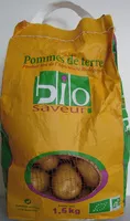 Quantité de sucre dans Pommes de terre bio saveur Pom' Alliance