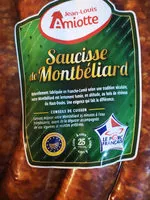 İçindeki şeker miktarı SAUCISSES DE  MONTBELIARD IGP-VPF A CUIRE