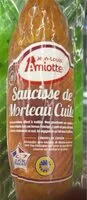 Amount of sugar in Saucisse de Morteau cuite
