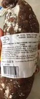 Quantité de sucre dans Saucisson sec d'auvergne