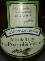 Cantidad de azúcar en Miel de thym et propolis verte