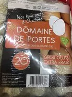 Sucre et nutriments contenus dans Domaine de portes