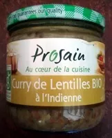 含糖量 Curry de Lentilles