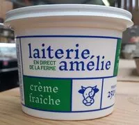 Sucre et nutriments contenus dans Laiterie amelie