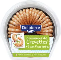 Cantidad de azúcar en Couronne de crevettes sauce fine herbes