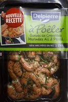 Cantidad de azúcar en Queues de crevettes marinées ail & persil