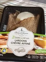 İçindeki şeker miktarı Galettes lardons chèvre