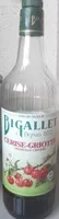 Amount of sugar in Sirop cerise-griotte