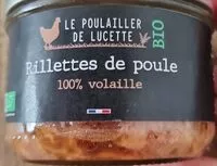 Cantidad de azúcar en Rillettes de poule