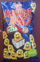 Zuckermenge drin Monster Munch goût Pizza