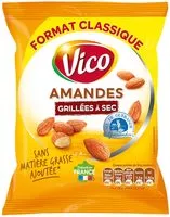 Jumlah gula yang masuk Amandes Grillées à Sec au Sel de Guérande