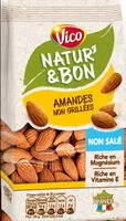 Zuckermenge drin Natur & bon amandes non grillées non salé
