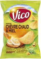Zuckermenge drin Chips saveur chevre chaud et miel 120g
