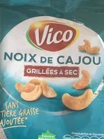 含糖量 Noix de cajou grillées à sec