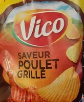 Zuckermenge drin Saveur poulet grillé chips