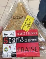 Sucre et nutriments contenus dans Creperie bertel