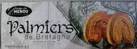 Quantité de sucre dans Palmiers de Bretagne