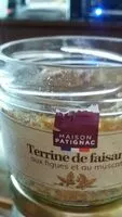 चीनी की मात्रा Terrine de faisan aux figues et aux muscat