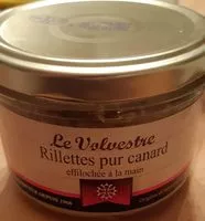 Sucre et nutriments contenus dans Le volvestre