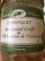 Amount of sugar in Cassoulet au confit et à la saucisse de Toulouse