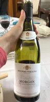 Quantité de sucre dans Morgon 2015 Bouchard Père & Fils