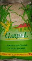 Sucre et nutriments contenus dans Gardel