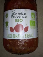 Suhkru kogus sees Sauce Tomate Basilic Bio 190g