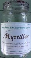 Compotes myrtilles pommes