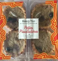 Amount of sugar in Petites Pissaladières